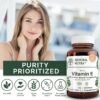 Vitaminas Natural Nutra Vitamina E antioxidante para uñas y piel