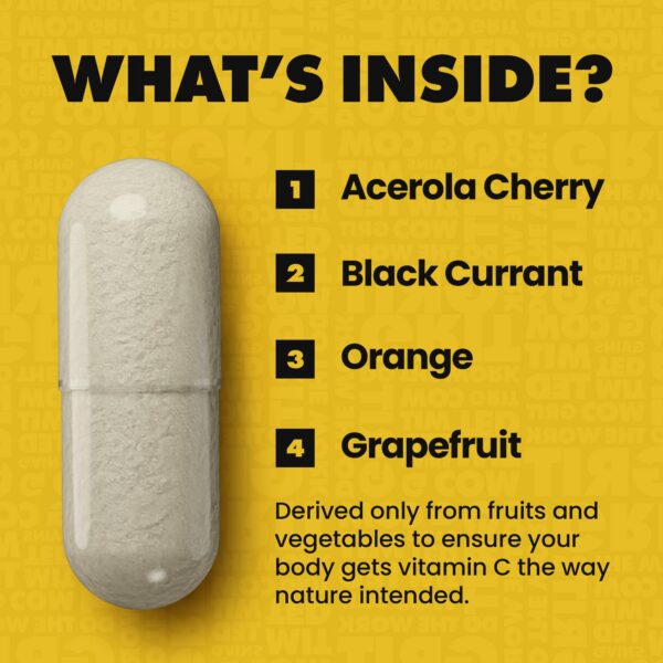 Vitaminas naturales Gains in Bulk vitamina c masticable para inmune