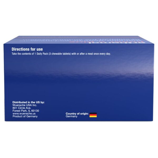 Vitaminas Orthomol para desarrollo óseo y sistema inmune infantil