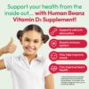 Vitaminas para niños Human Beanz vitamina d3 gomitas kosher