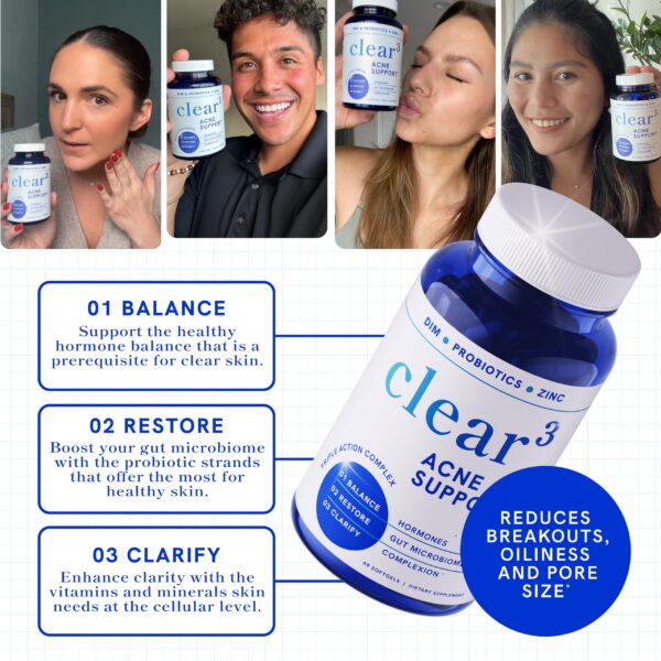 Vitaminas para piel clara con Ácido Hialurónico y Niacinamida