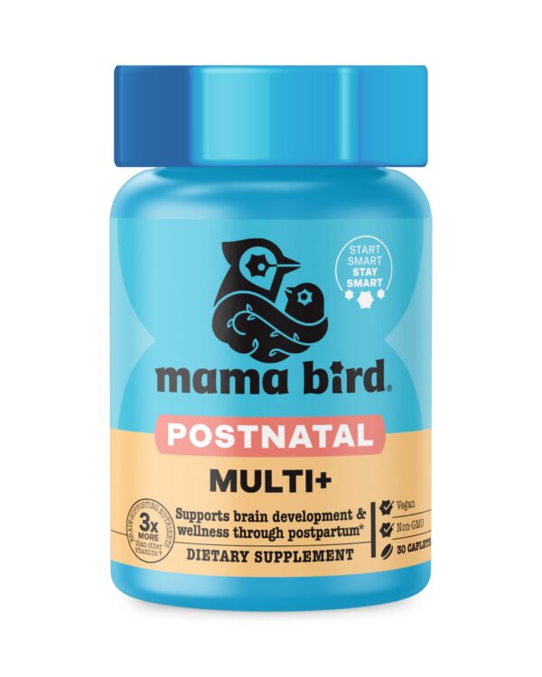 Vitaminas postnatales Best Nest Wellness Mama Bird frasco principal