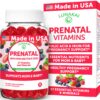 Version 1.0.0 Vitaminas prenatales Lunakai gomitas sabor frutos rojos