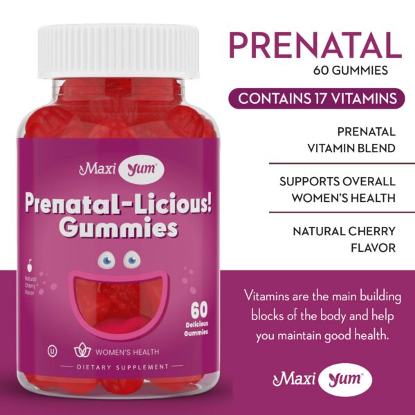 Version 1.0.0 Vitaminas prenatales orgánicas ingredientes naturales