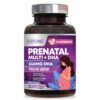 Vitaminas prenatales para mujeres 120 softgels Built by Nature