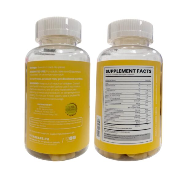 Version 1.0.0 Vitaminas Vitabears para uñas cabello piel saludables