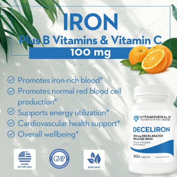 Tabletas de hierro en blister