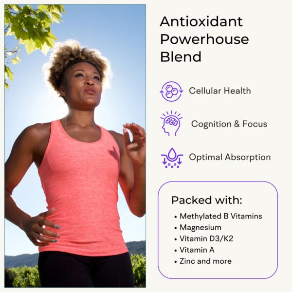 VitaminIQ nutrición natural multivitamínico mujeres 120 cápsulas