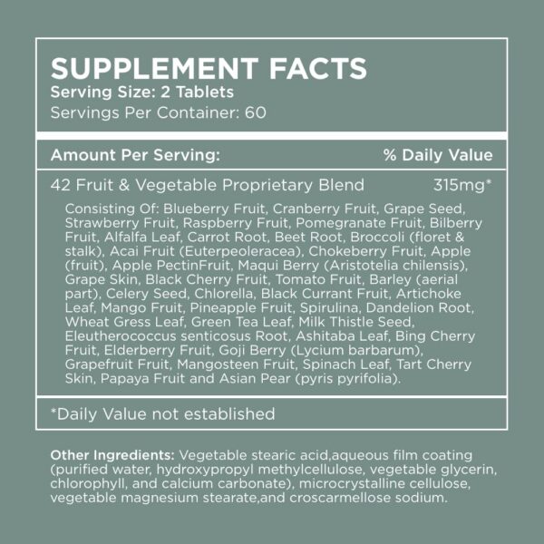 Version 1.0.0 Detalle de vitaminas en etiqueta