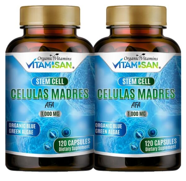 VITAMISAN Células Madre AFA 120 cápsulas envase frontal