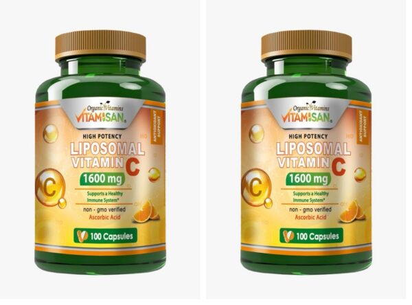 VITAMISAN liposomal Vitamina C frasco de 100 cápsulas