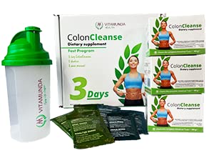 Vitamunda Health Programa de Limpieza de Colon 3 días empaque