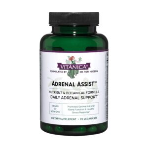 Vitanica Adrenal Assist envase frontal verde
