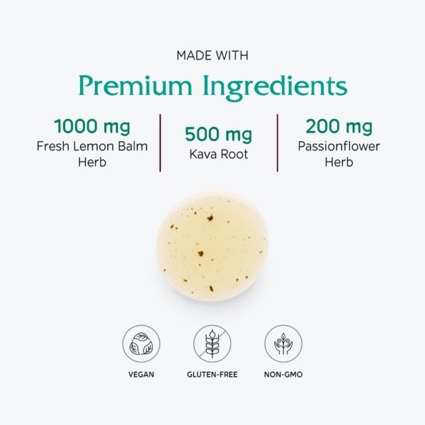 Imagen de Vitanica Daily Calm Tonic planta y botella