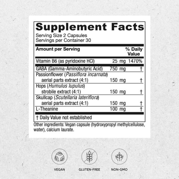 Frasco de cápsulas veganas