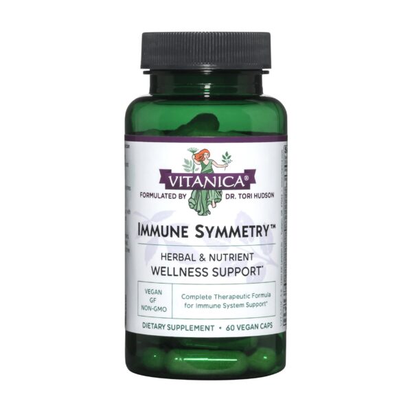 Version 1.0.0 Vitanica Immune Symmetry suplemento apoyo inmunológico vegano 60 cápsulas
