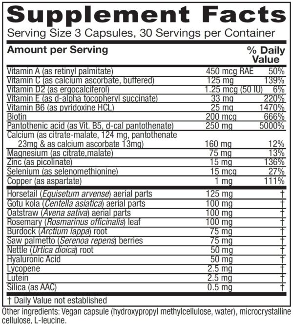 Vitanica Skin Assist cápsulas mostradas
