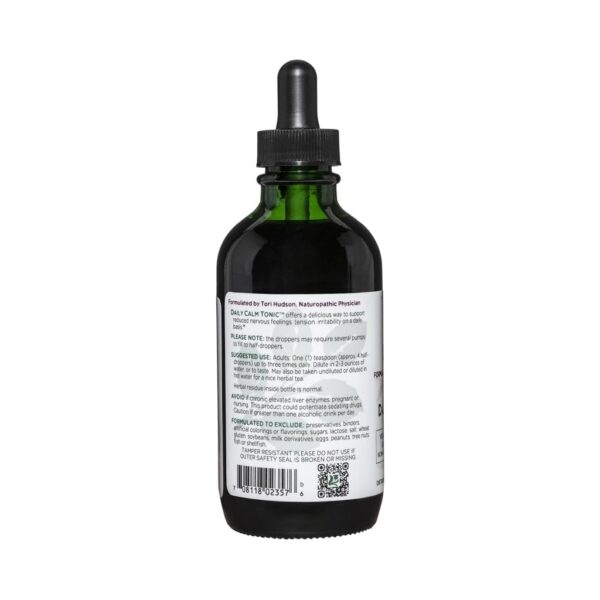 Frasco Vitanica suplemento calmante líquido para tensión e irritabilidad