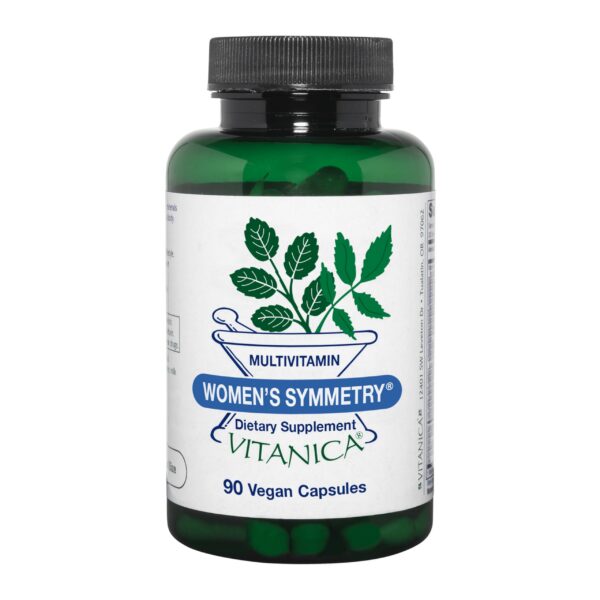 Version 1.0.0 Frasco Vitanica Women's Symmetry multivitamínico vegano 90 cápsulas