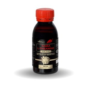 Suplemento infantil VitaPharm GABA L-Teanina 100ml botella