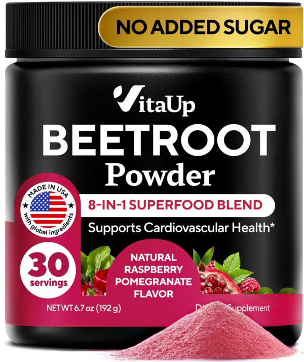 Version 1.0.0 Frasco de remolacha VitaUp 8 en 1