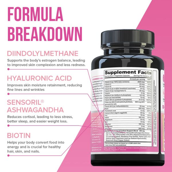 Frasco con etiqueta lateral