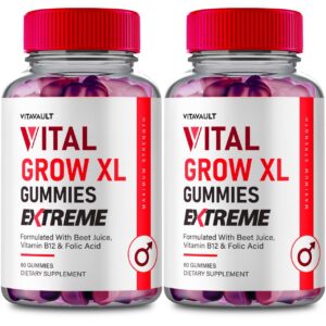 VitalGrowXL gomitas con B12 vegano