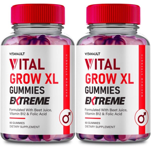 VitalGrowXL gomitas con B12 vegano