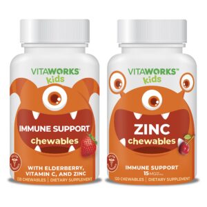 Gomitas VitaWorks Kids Elderberry + Zinc + C