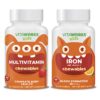 Etiqueta frontal VitaWorks Kids gomitas multivitamínicas