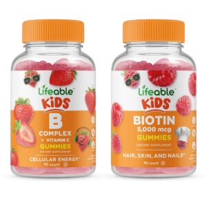 VitaWorks Lifeable B Complex Kids Biotin - frente