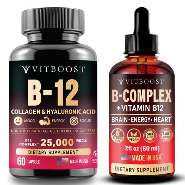 Frontal de VITBOOST B12 con acido hialuronico y colageno