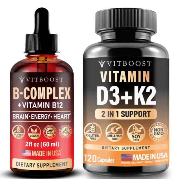 Frente del envase VITBOOST Vegano B12
