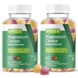 Gomitas de magnesio Viteey 170 mg por gomita