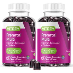 Viteey multivitaminas prenatales gominolas envase