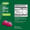 Gomitas de zinc Viteey sabor frutos rojos