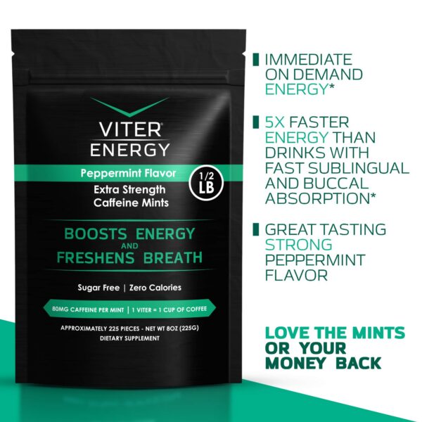 Version 1.0.0 Mentas Viter Energy sabor menta - lateral