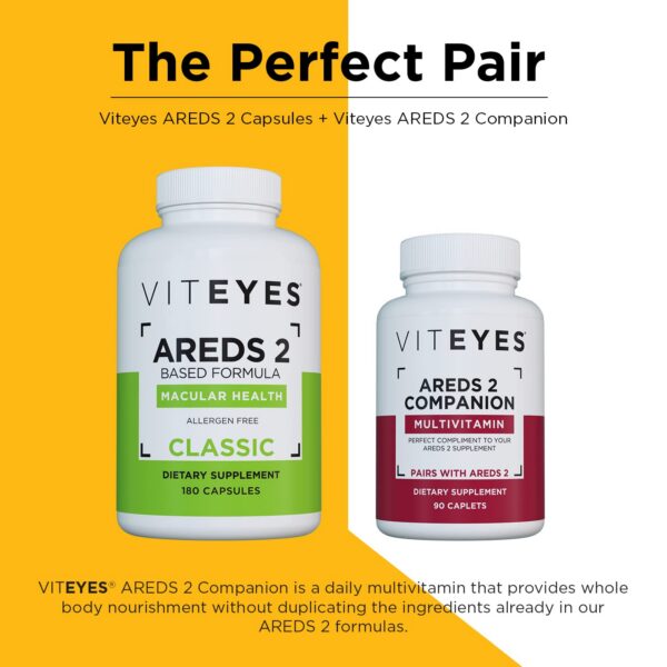 Caja de Viteyes AREDS 2 Companion Multivitamin