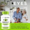 Etiqueta frontal de Viteyes AREDS 2