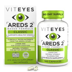 Version 1.0.0 Frente de frasco Viteyes AREDS 2