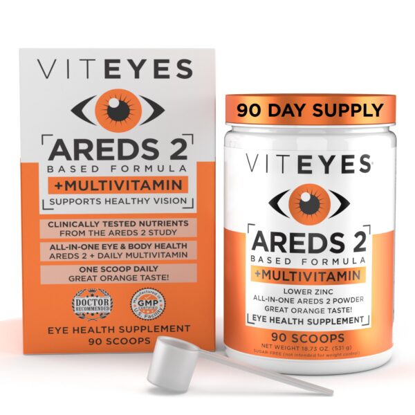Version 1.0.0 Frasco de Viteyes AREDS 2 Powder + Multivitamin