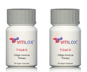 Version 1.0.0 Vitilox cápsulas inmunoterapia T-Cell-V tratamiento vitiligo