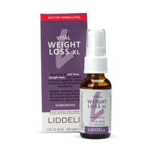 Version 1.0.0 VITL Weight Loss XL Liddell spray homeopático pérdida de peso 1 oz