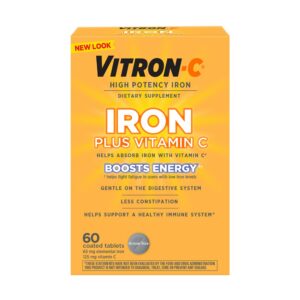 Vitron-C tableta multivitamínica frente