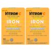 Version 1.0.0 Frente de etiqueta Vitron-C Suplemento de Hierro