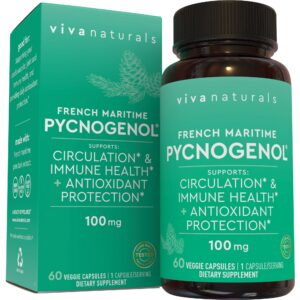 Frente del envase Viva Naturals Pycnogenol