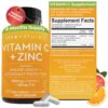 Viva Naturals suplemento vitamina C y zinc botella 250 cápsulas