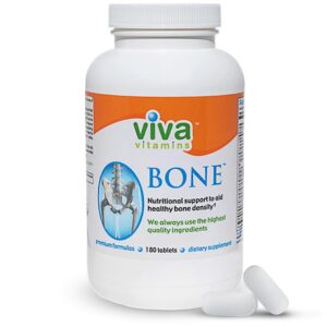 Viva Vitamins Bone etiqueta frontal