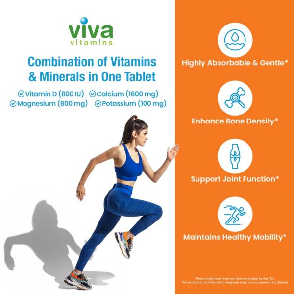 Version 1.0.0 Viva Vitamins Bone etiqueta posterior