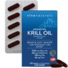 Frasco de krill oil Viva Naturals frontal